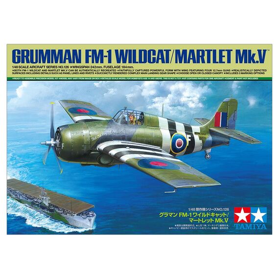 FM-1 Wildcat/Martlet Mk.V Tamiya 61126 1:48, image 2