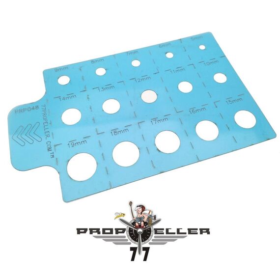 Spray masking airbrush stencil No. 1 77propeller PRP048