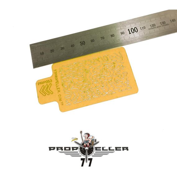 Luftwaffe WWII Shingles Camo Stencil No. 1 1:72 77propeller PRP053