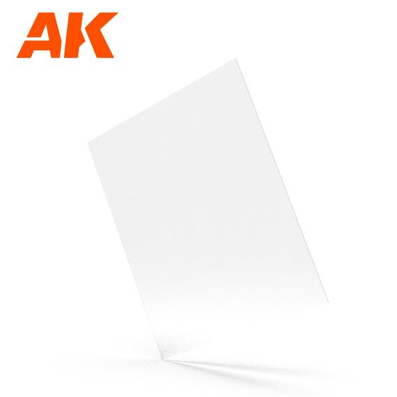 Clear Organic Glass / Acrylic Sheet 0,50 mm AK Interactive AK6586, image 2