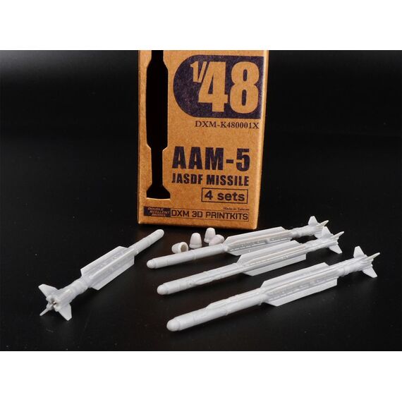 JASDF AAM-5 Air to Air Missiles kits (4 sets), image 3