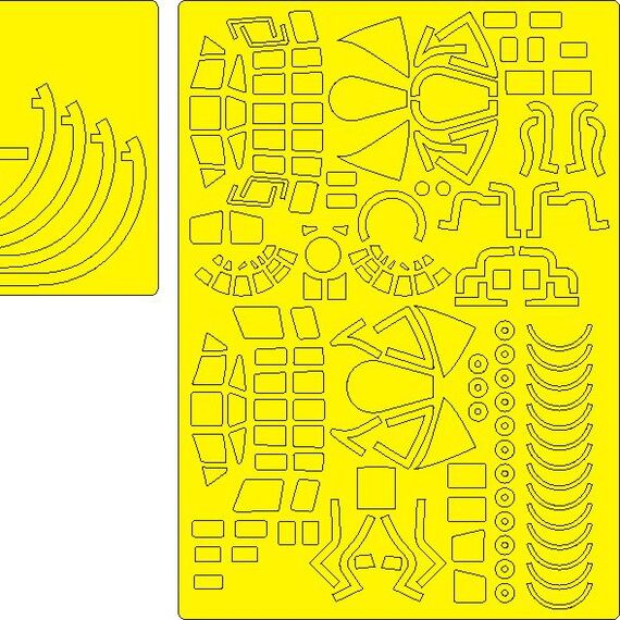 ​B-24J Liberator EXPERT kabuki masks