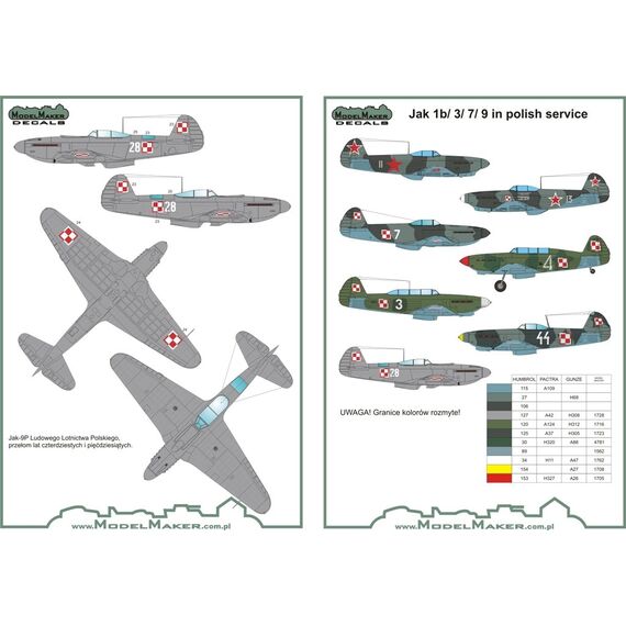 Yak-1/3/7/9 in Polish service vol.1, image 3