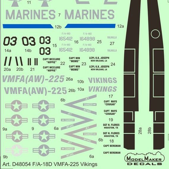 F/A-18D VMFA-225 Vikings