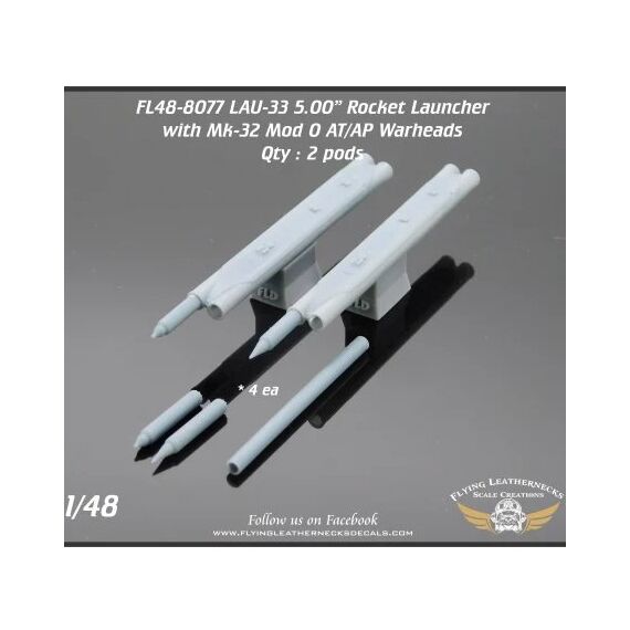 LAU-33 Dual 5.00" Rocket Launcher