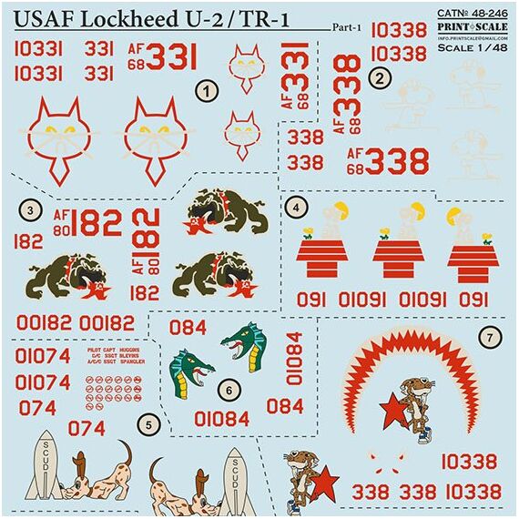 USAF Lockheed U2/TR-1 Part 1