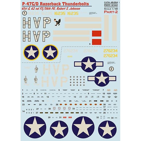 P-47 C/D Razorback Robert S. Jonson Part 2, image 2