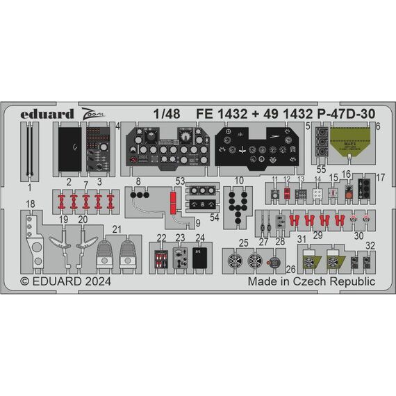 P-47D-30 BIG detail set, image 5