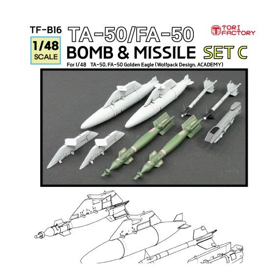 ​TA-50/FA-50 Missile & bomb set C