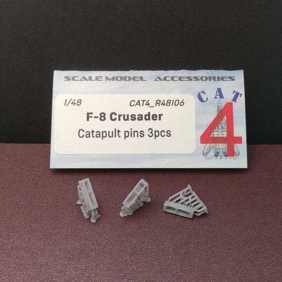 ​F-8 Crusader Catapult pins (3 pcs)