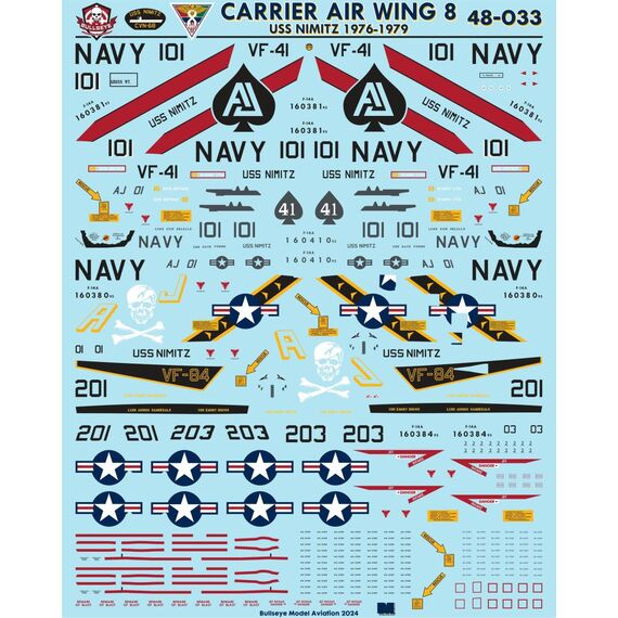 Carrier Air Wing 8 USS Nimitz 1976-1979, image 11