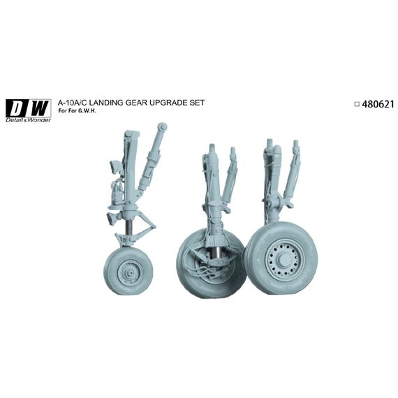 A-10A/C landing gear set Detail & Wonder 480621 1:48 (Great Wall Hobby), image 4