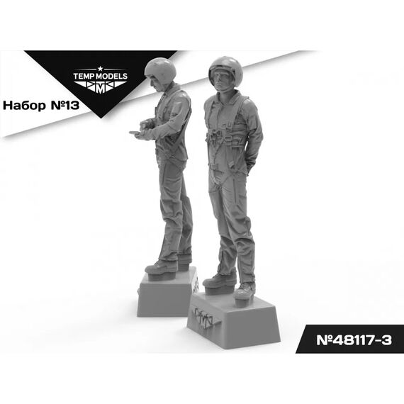 Russian AF pilots (SVO) PSO No. 13-3 Temp Models 48117-3 1:48, image 6