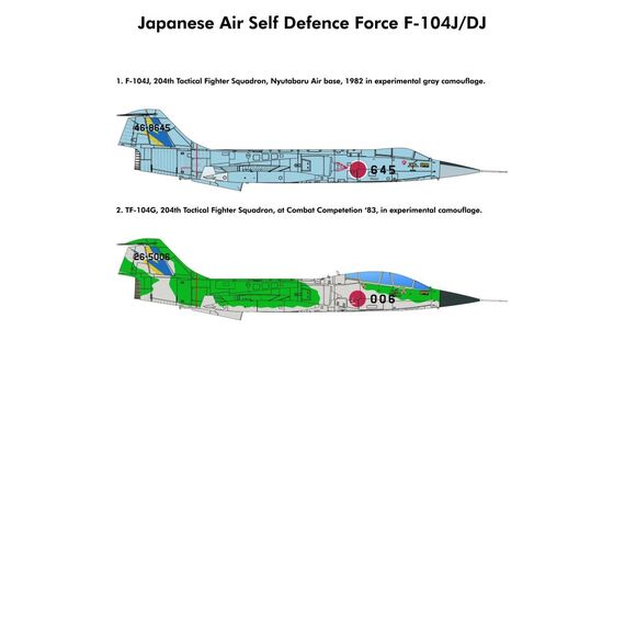 F-104DJ / F-104J JASDF Starfighter Kinetic K48092 1:48, image 20