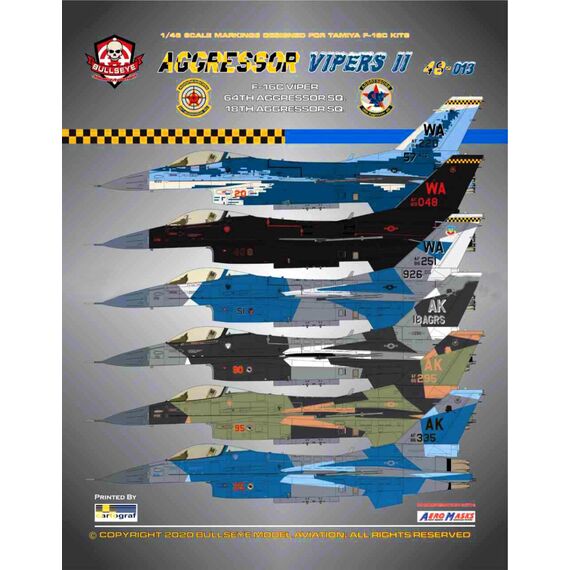 F-16C 'Aggressor Vipers II' (64th & 18th Aggressor Squadrons), image 2