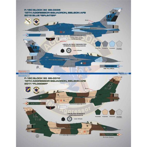 F-16C 'Aggressor Vipers II' (64th & 18th Aggressor Squadrons), image 10