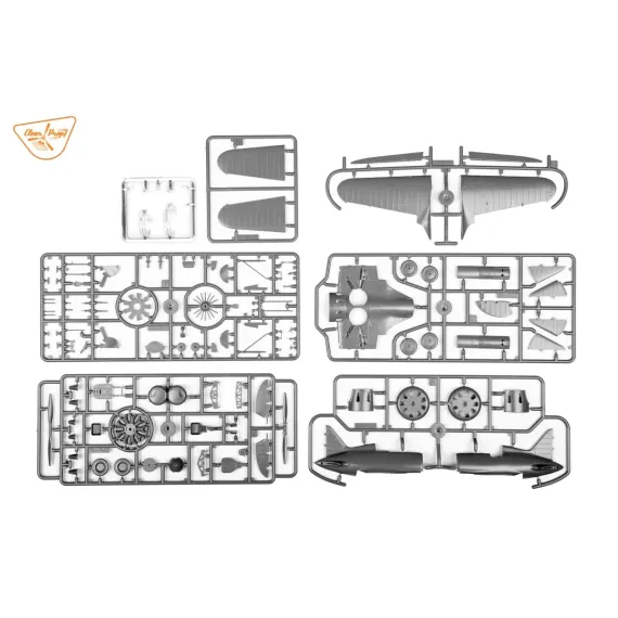 I-16 type 5 (Spain early version) Clear Prop Models CP4821 1:48, image 5