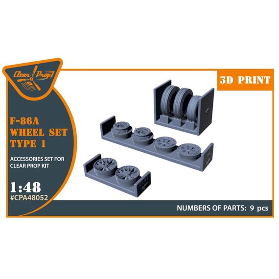 F-86A wheel set type 1, image 2