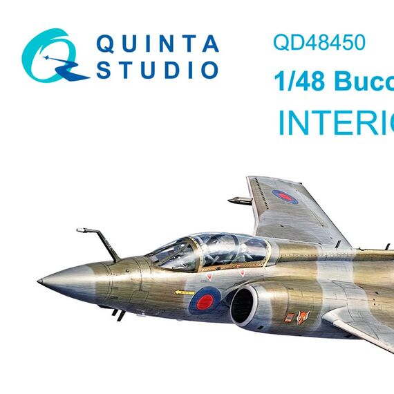 Buccaneer S.2B early 3D-Printed & coloured Interior on decal paper