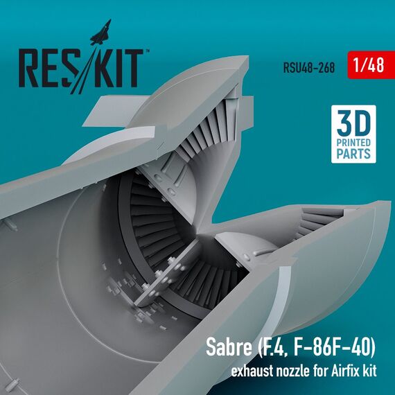 Sabre (F.4, F-86,F-40) exhaust nozzle (3D Printed), image 3