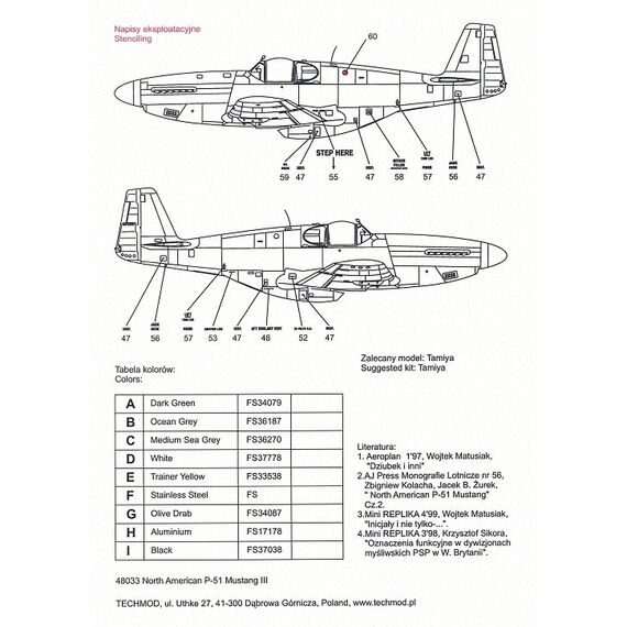 P-51 Mustang III decal sheet, image 4