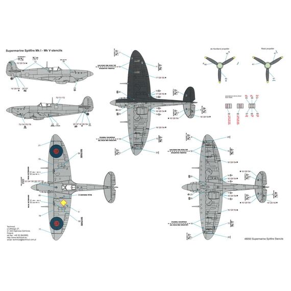 Spitfire I-XVI Stencils, image 4