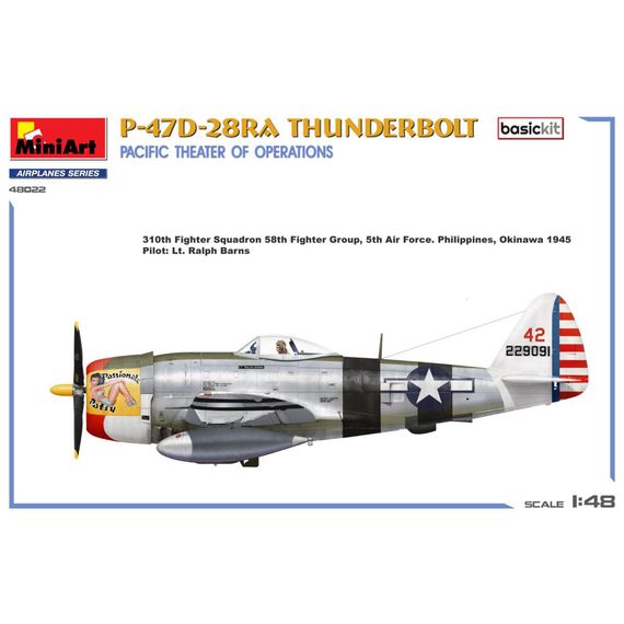 P-47D-28RA Thunderbolt. Pacific Theater of Operations, image 5