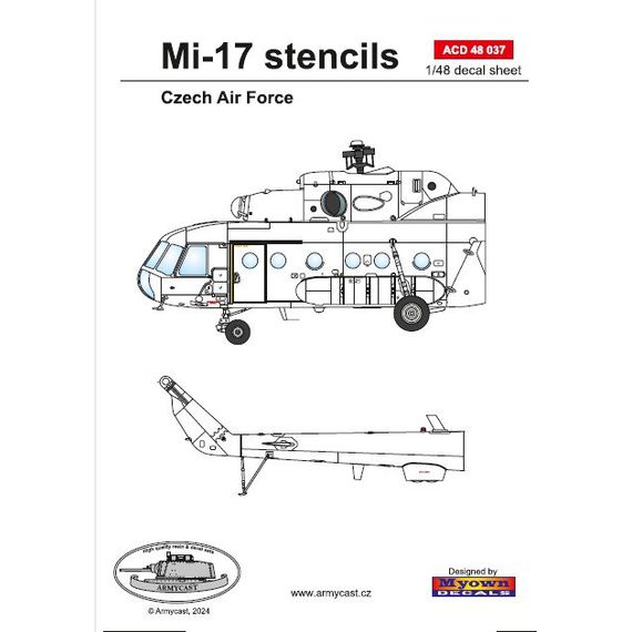 Mi-17 Stencils, image 2