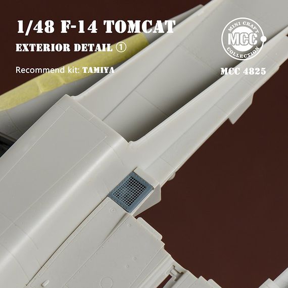 F-14 Tomcat Exterior details part 1 Mini Craft Collection MCC4825 1/48, image 11