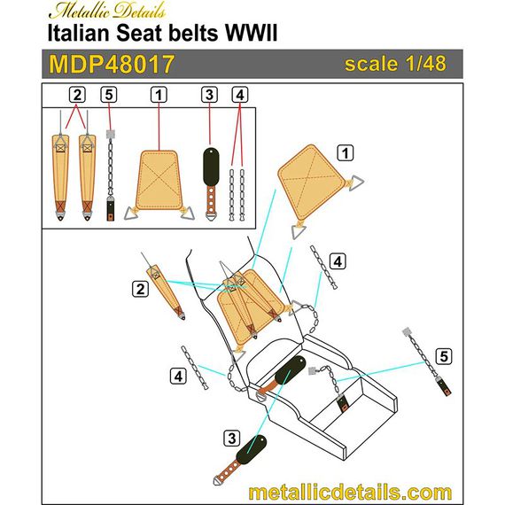 Italian seat belts WWII, image 5