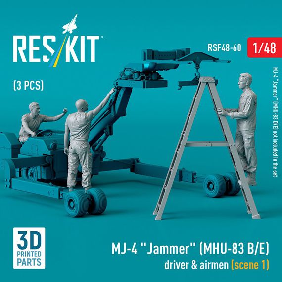 MJ-4 "Jammer" (MHU-83 B/E) driver & airmen