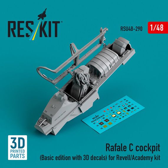 Rafale C cockpit (Basic edition with 3D decals)