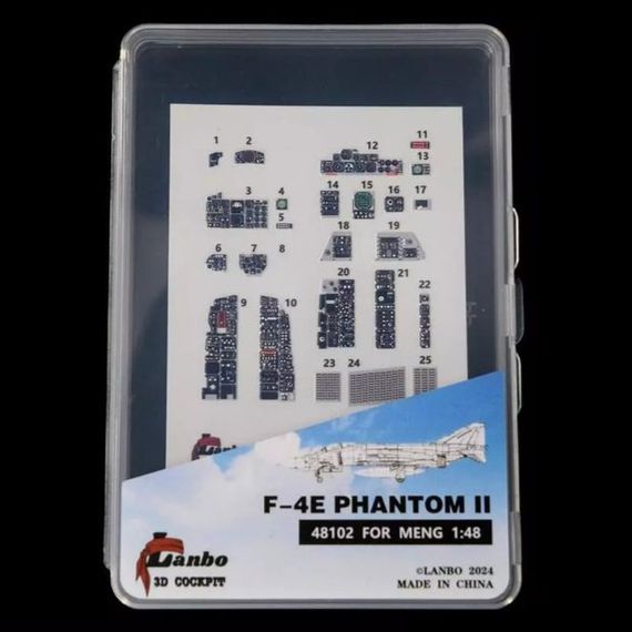 F-4E cockpit decal Lanbo Models 48102 1:48