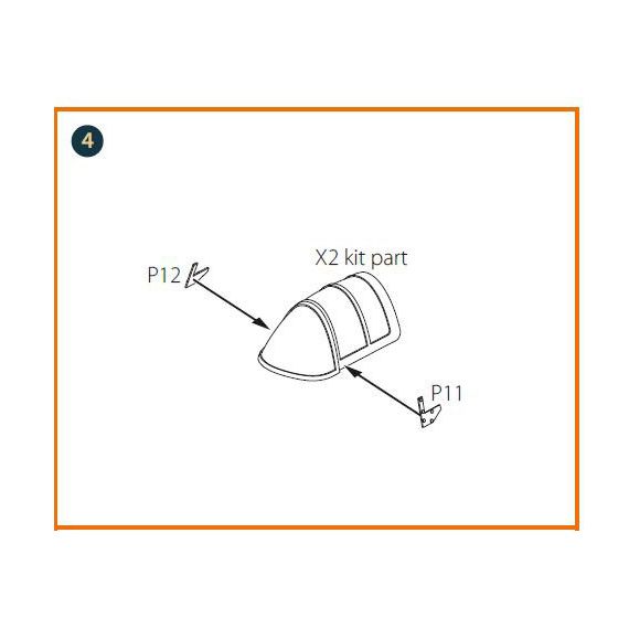 Gloster E28/39 Pioneer PE parts, image 6