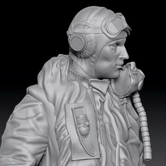 RAF/FAA 1950's pilot AIMS 48F002 1:48