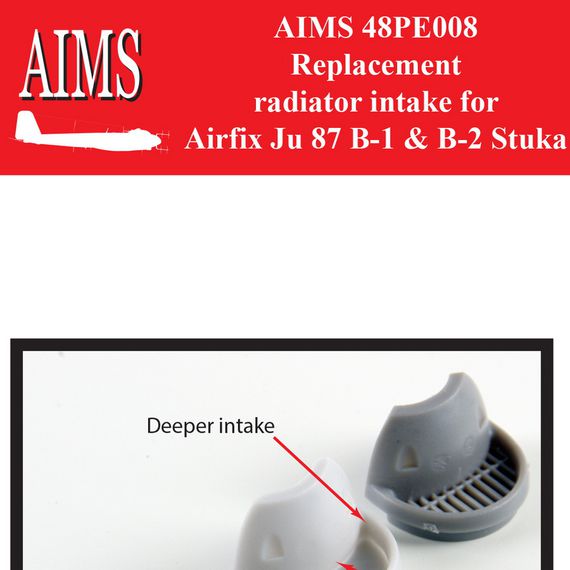 Ju-87B-1/Ju-87B-2 'Stuka' replacement radiator