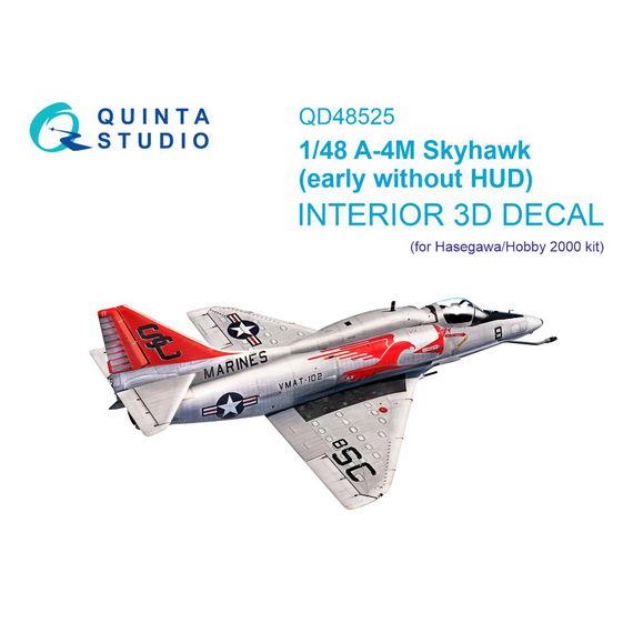 A-4M Skyhawk early cockpit 3D decal Quinta Studio QD48525 1:48, image 2