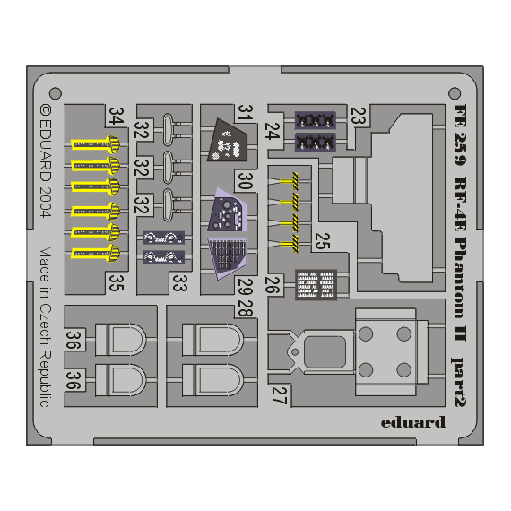 RF-4E detail set, 2 image