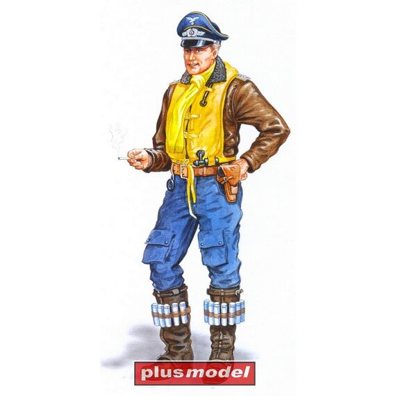 Pilot Me-109 Plus Model AL4035 1:48