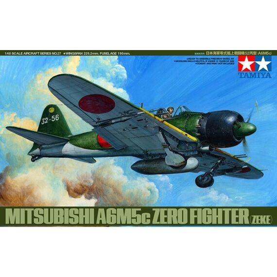 A6M5c Zero Fighter (Zeke) Tamiya 61027 1:48