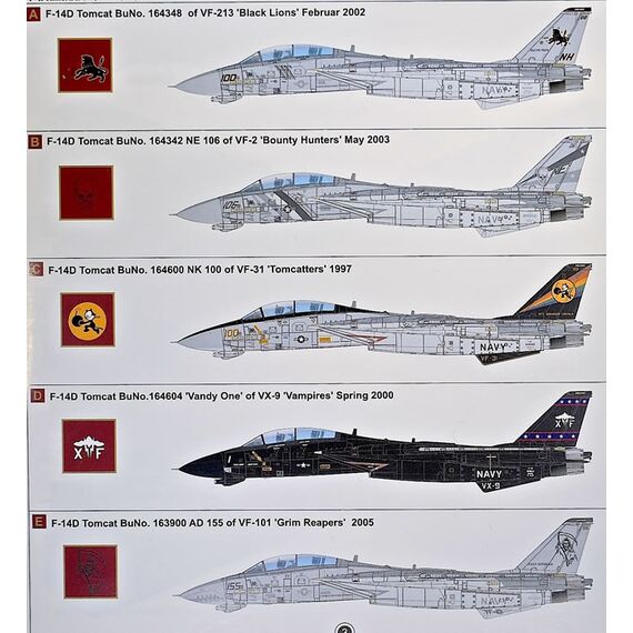 F-14D Super Tomcat Avantgarde Model Kits (AMK) 88007 1:48, image 2