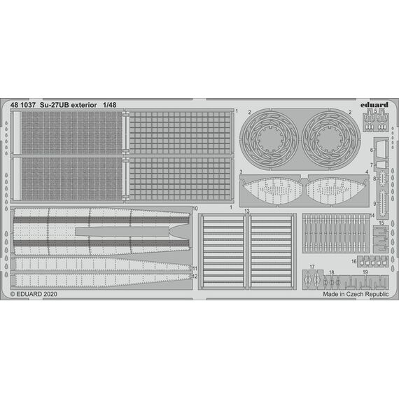 Su-27UB BIG detail set, image 4