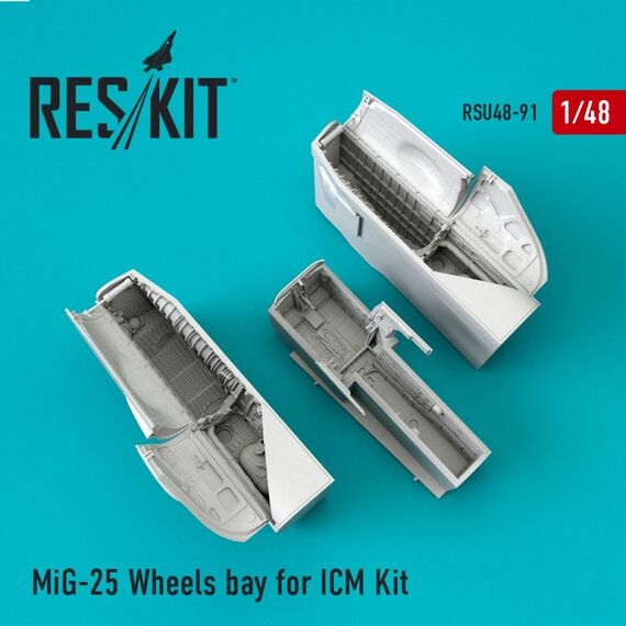 MiG-25 wheels bay