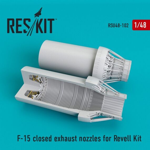 F-15 closed exhaust nozzles