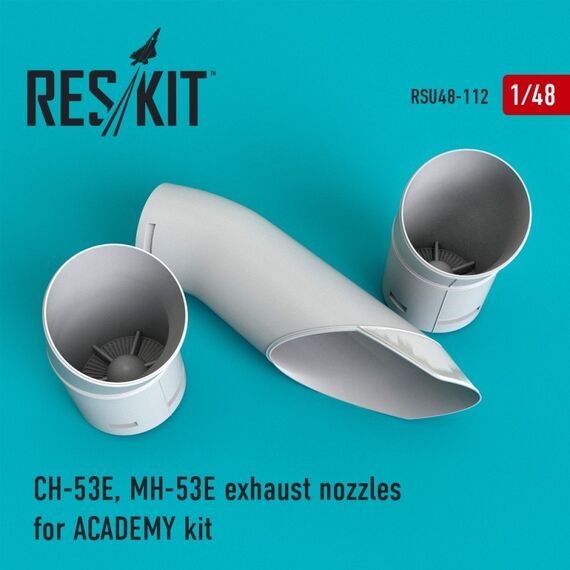 CH-53E/MH-53E exhaust nozzles