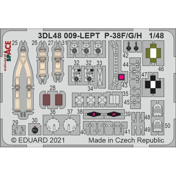 P-38F Space ​(3D decals), image 2