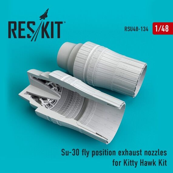 Su-30 fly position exhaust nozzles