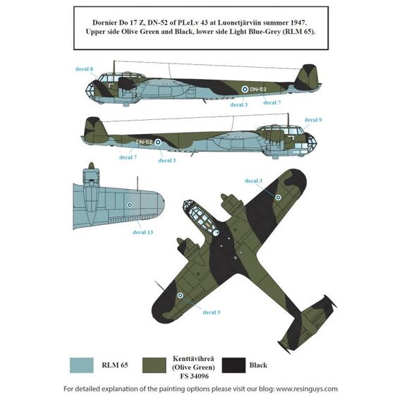 Finnish bombers - Post war markings, image 3