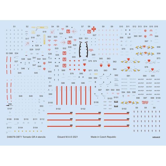 Tornado GR.4 stencils