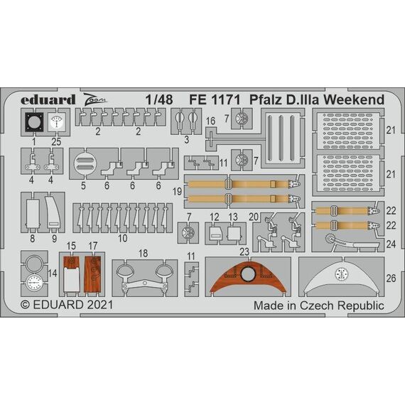 Pfalz D. IIIa interior detail set